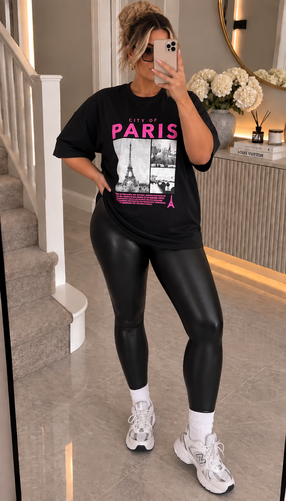 " CITY OF PARIS " Oversized T-Shirt