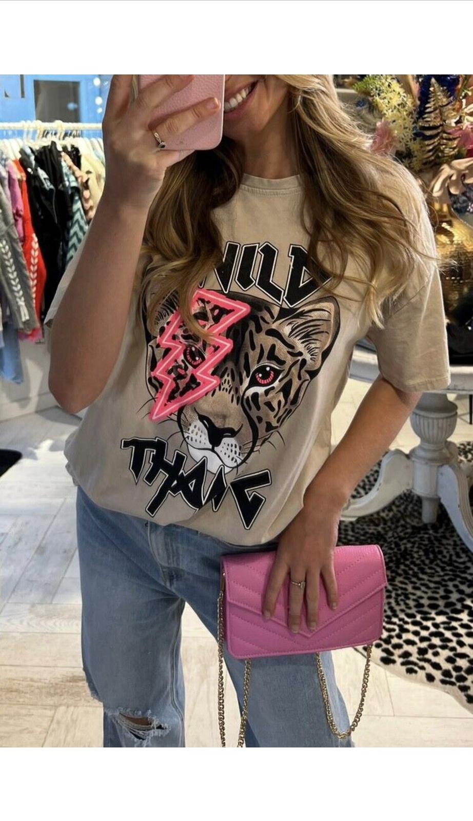 "WILD THANG" Oversized T-Shirt