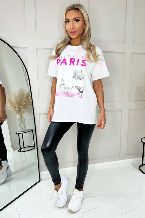 " CITY OF PARIS " Oversized T-Shirt