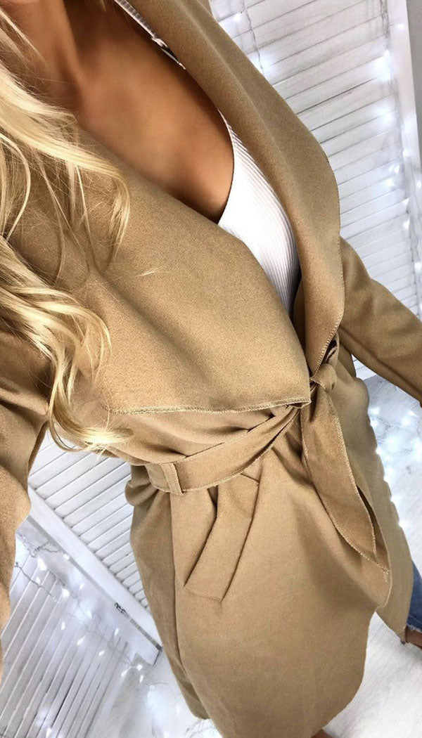 The Italian Waterfall Coat - omgfashion.com