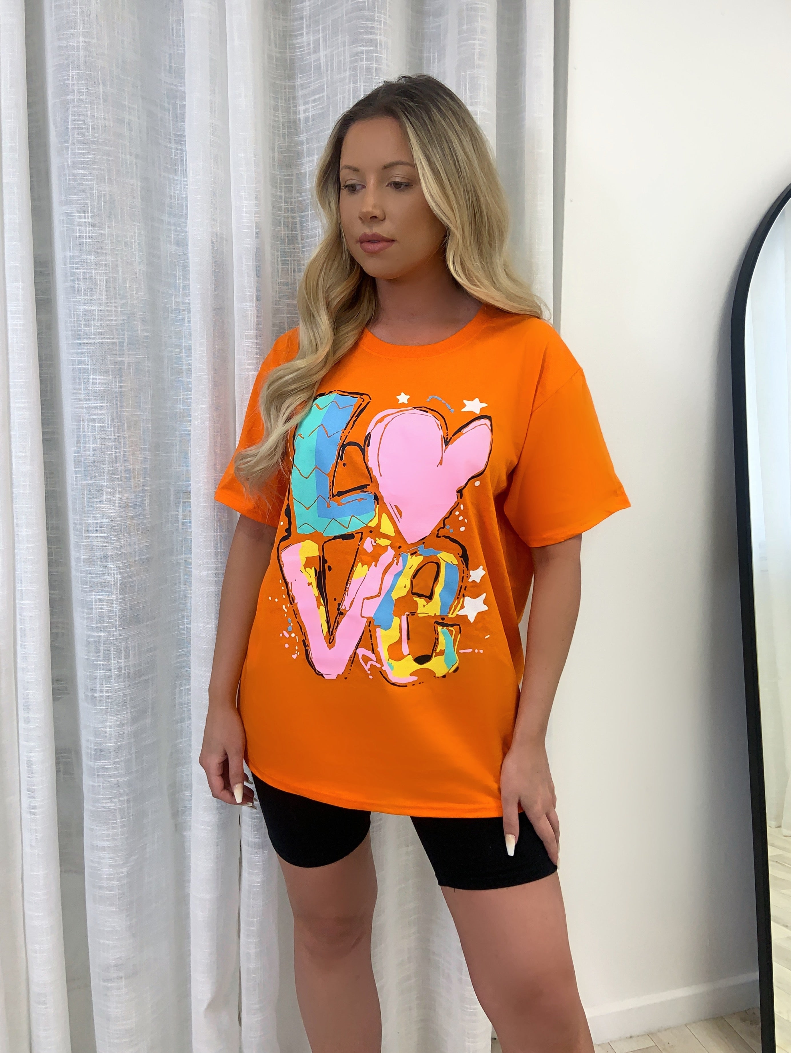 LOVE Splash Colour Tshirt