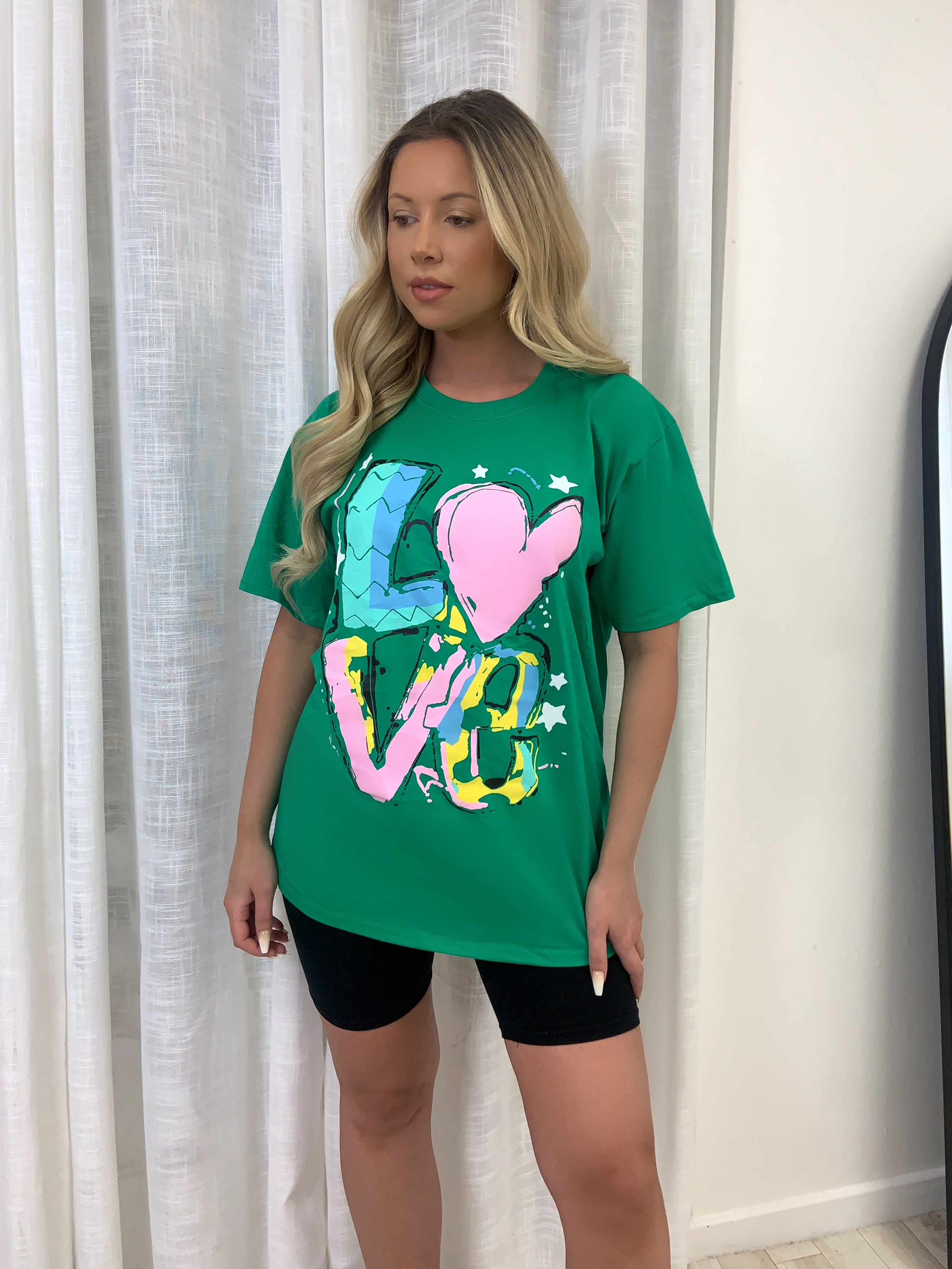 LOVE Splash Colour Tshirt