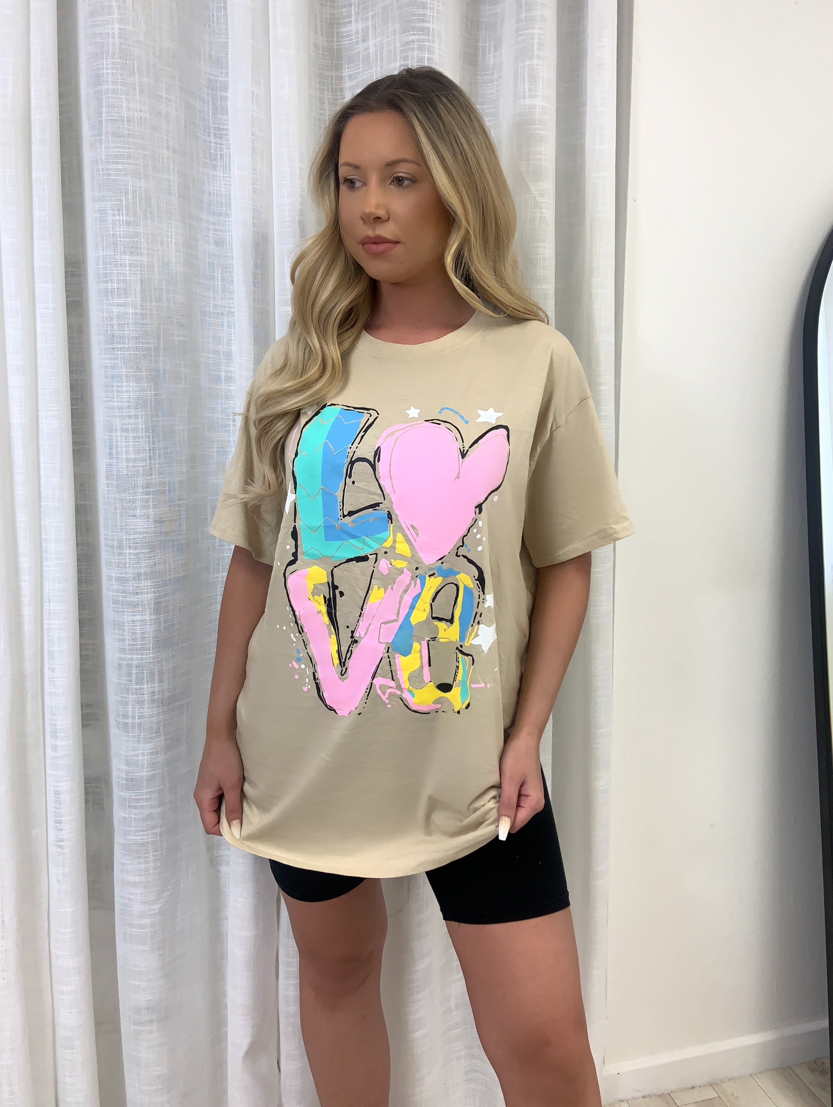 LOVE Splash Colour Tshirt