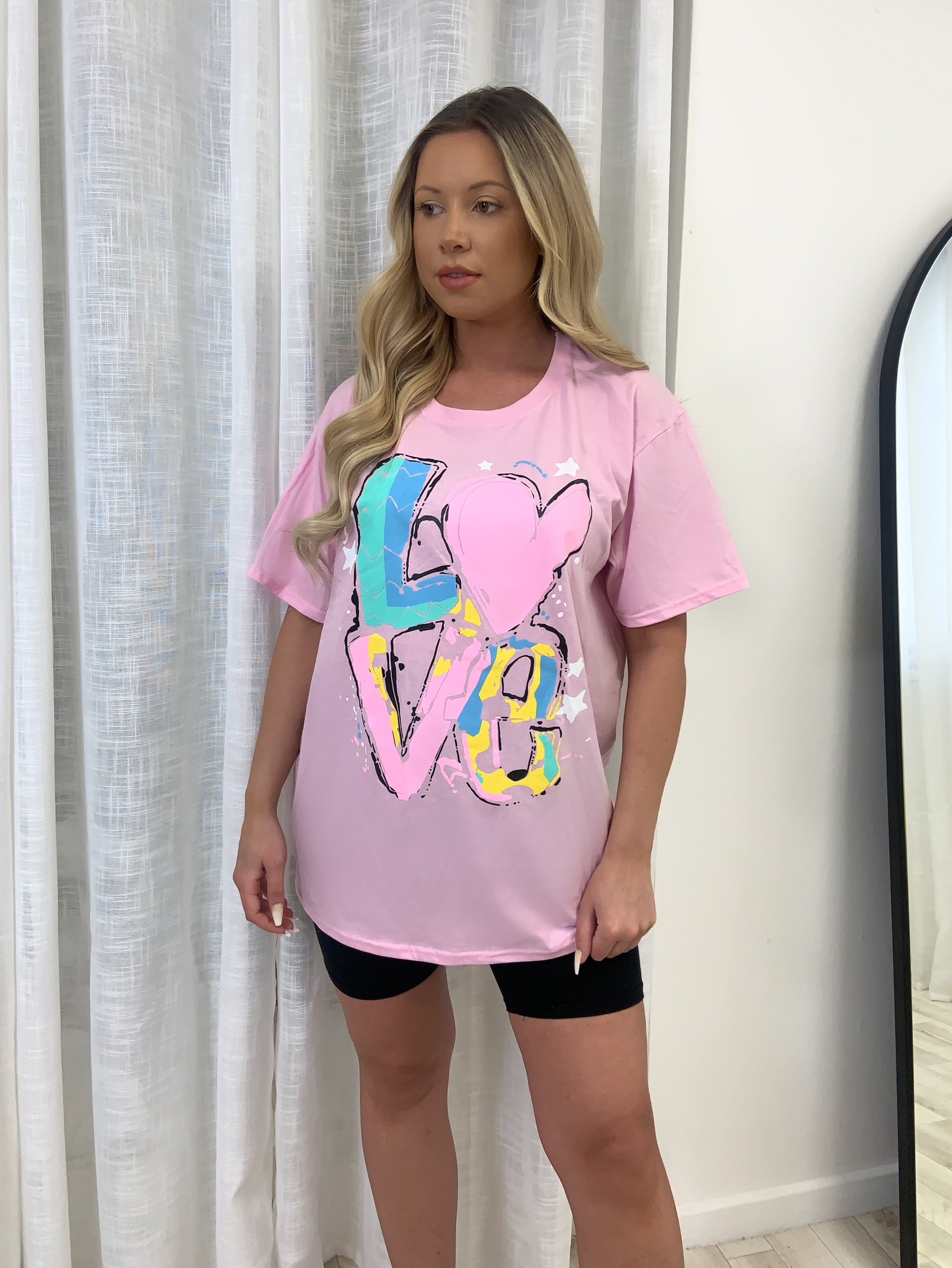 LOVE Splash Colour Tshirt