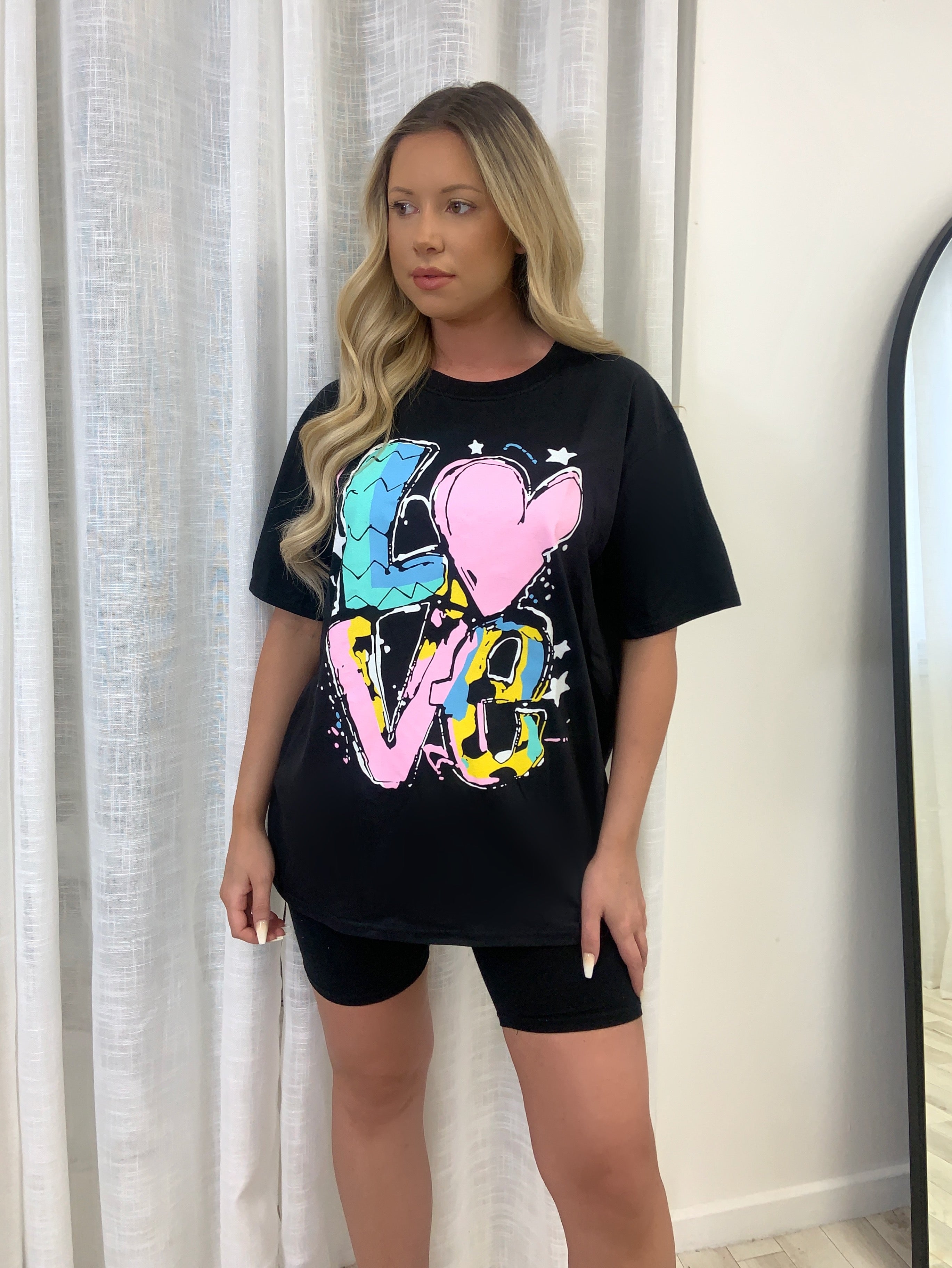LOVE Splash Colour Tshirt