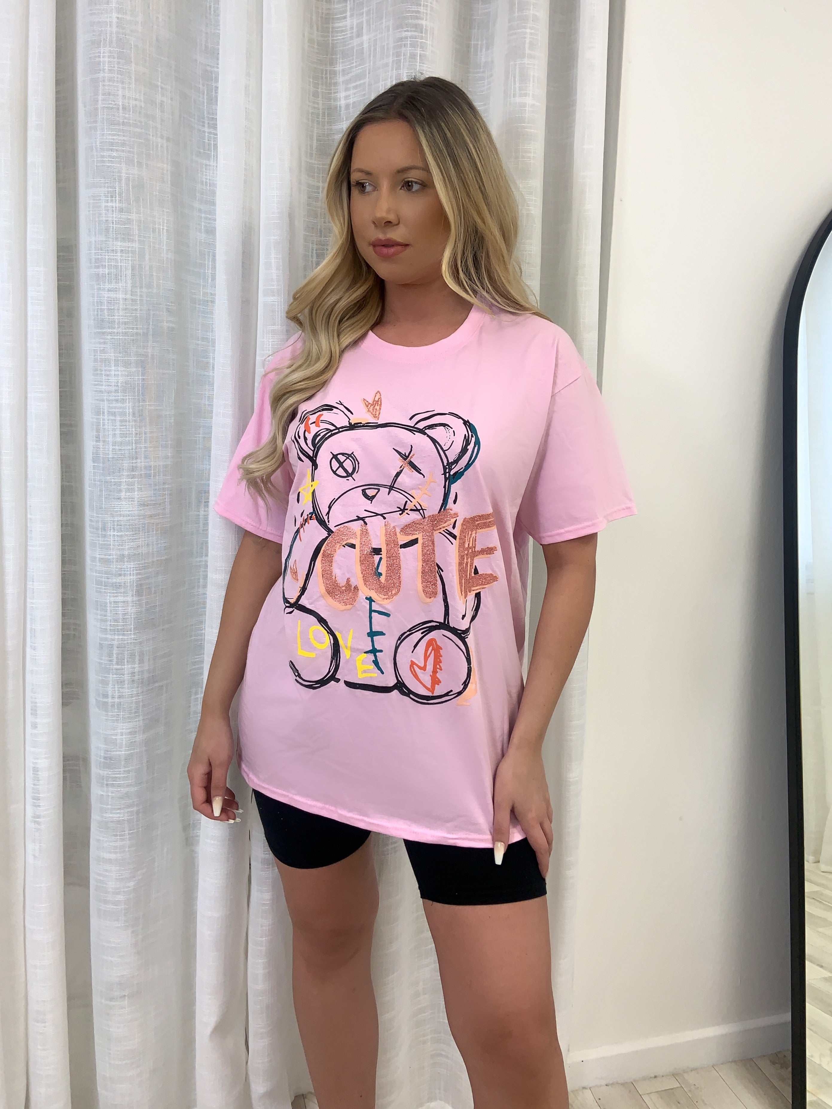CUTE Teddy Graphic T-SHIRT