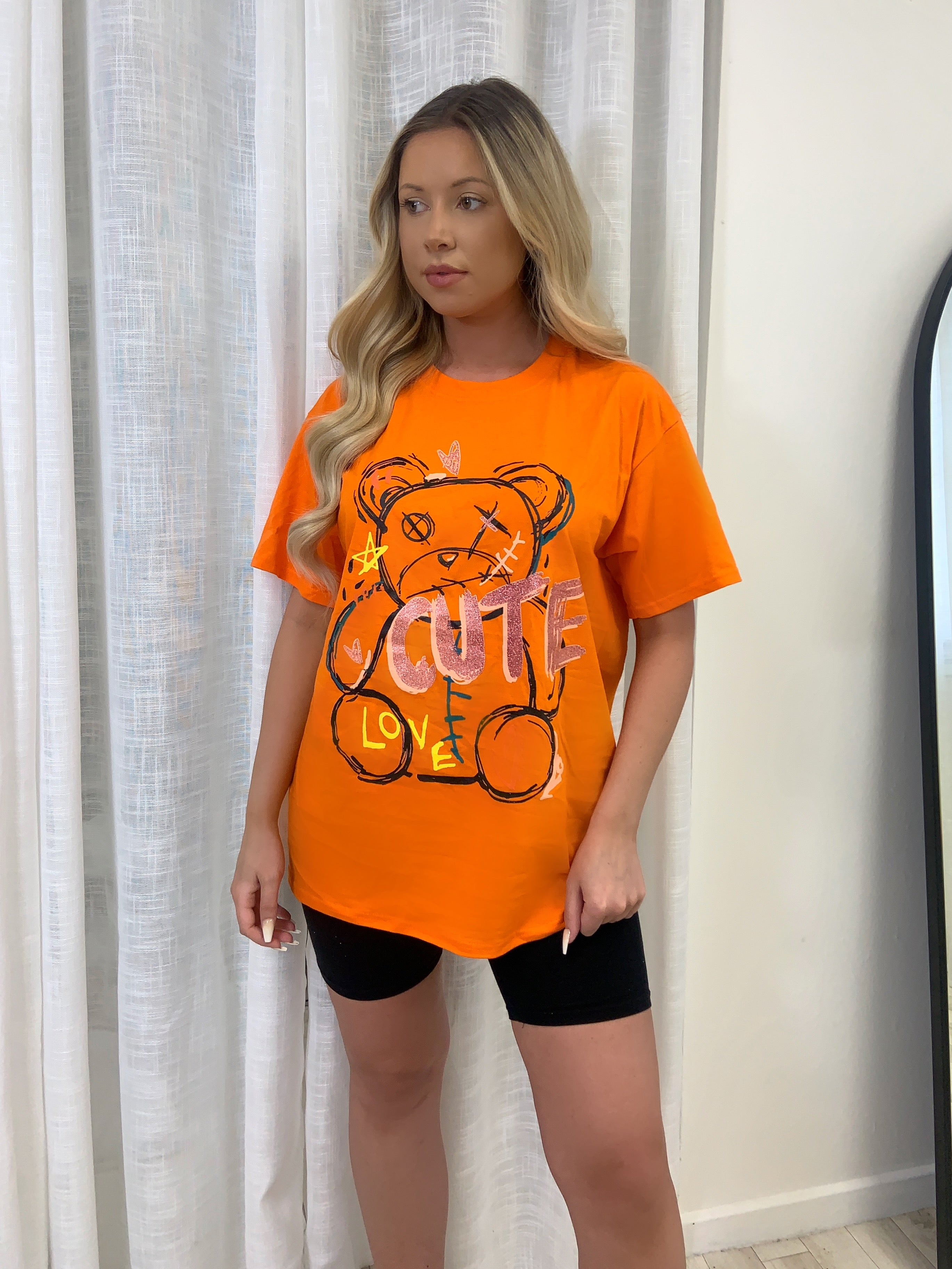 CUTE Teddy Graphic T-SHIRT