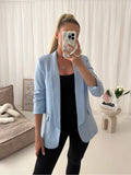 Premium Ruche Sleeved Blazer