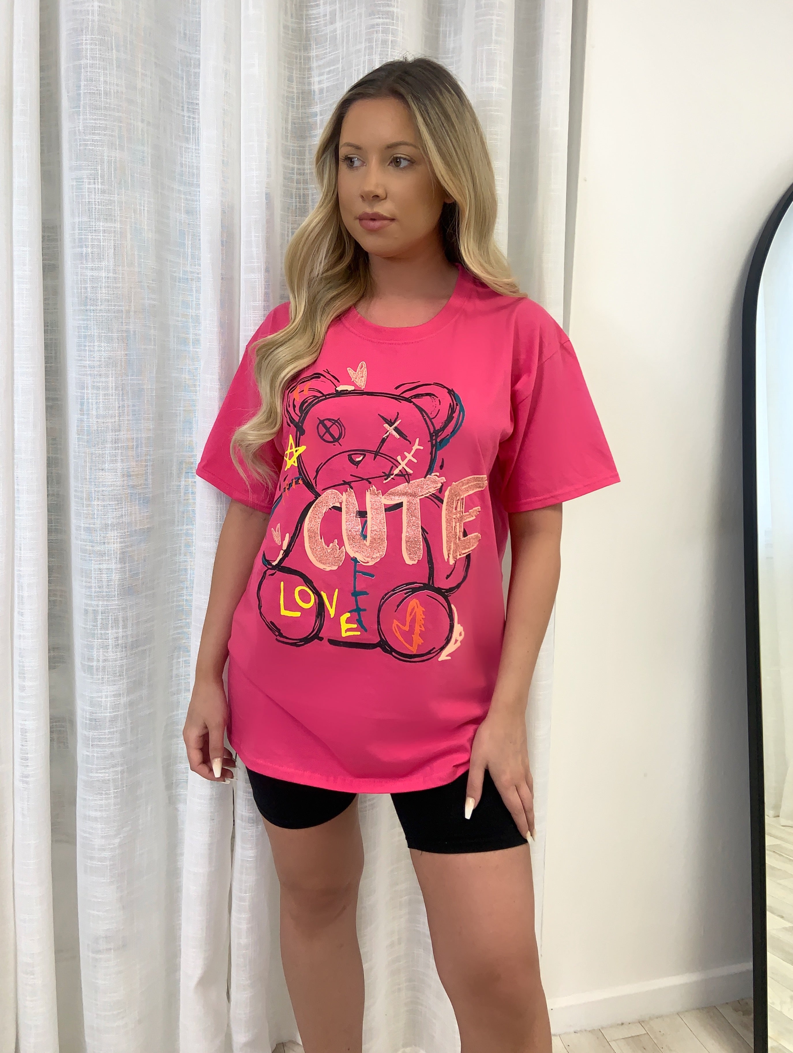 CUTE Teddy Graphic T-SHIRT