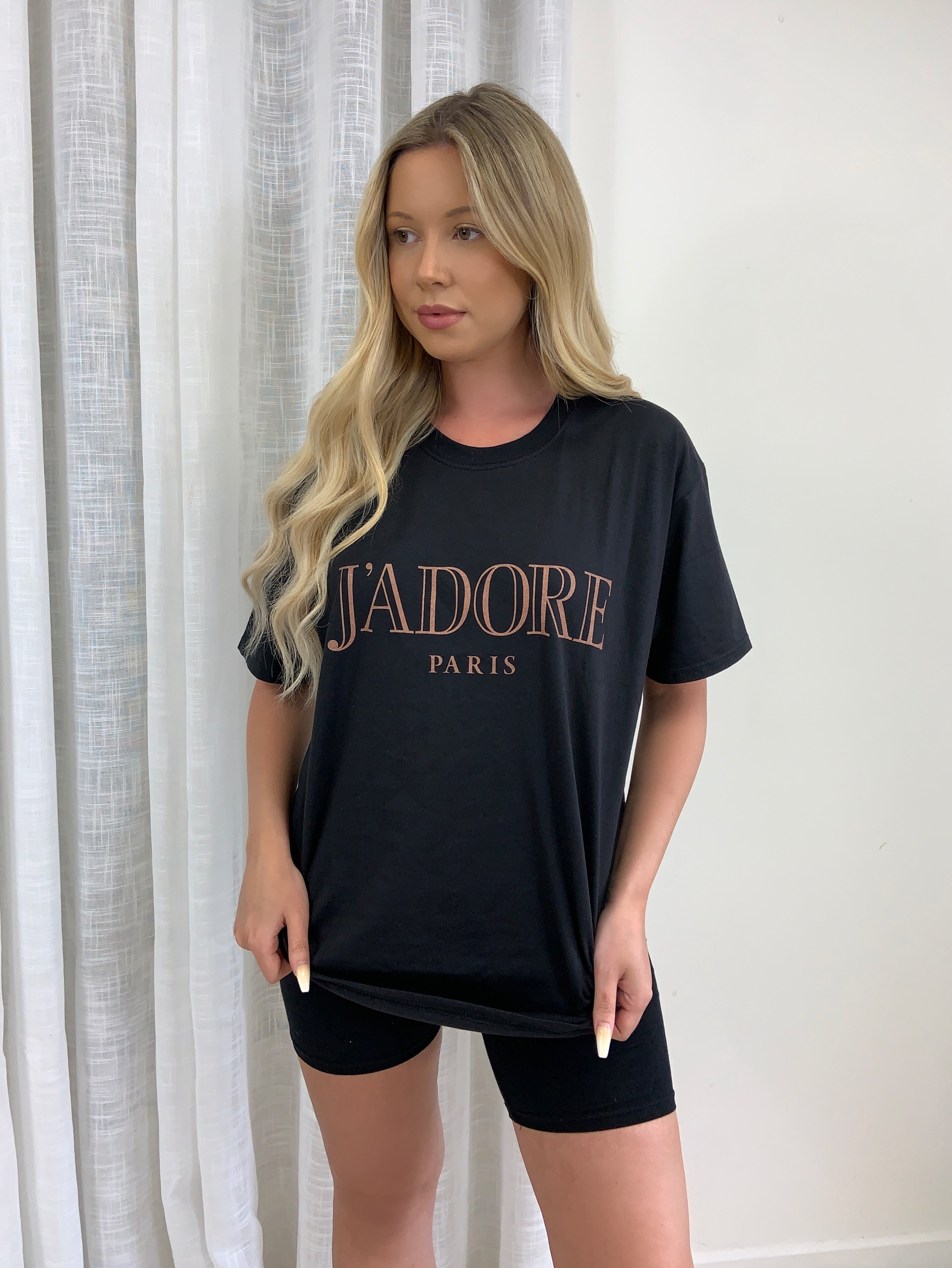 J Adore Paris Tshirt Top