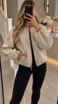 The Kubby Zipped Bomber Jacket