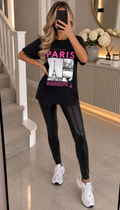 " CITY OF PARIS " Oversized T-Shirt