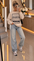 PARIS ALA MODE Sweater Sweatshirt