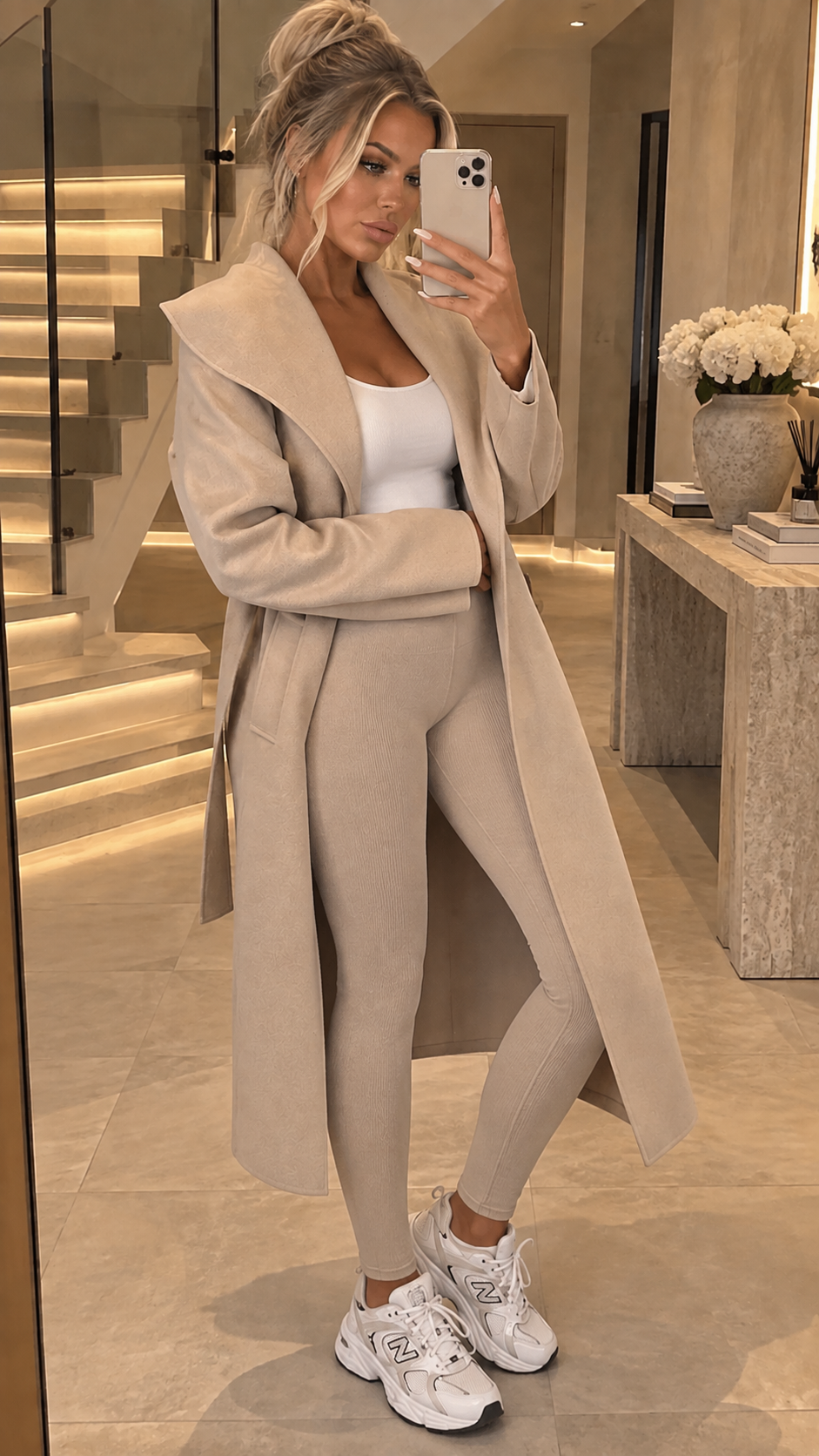 The Italian Waterfall Coat