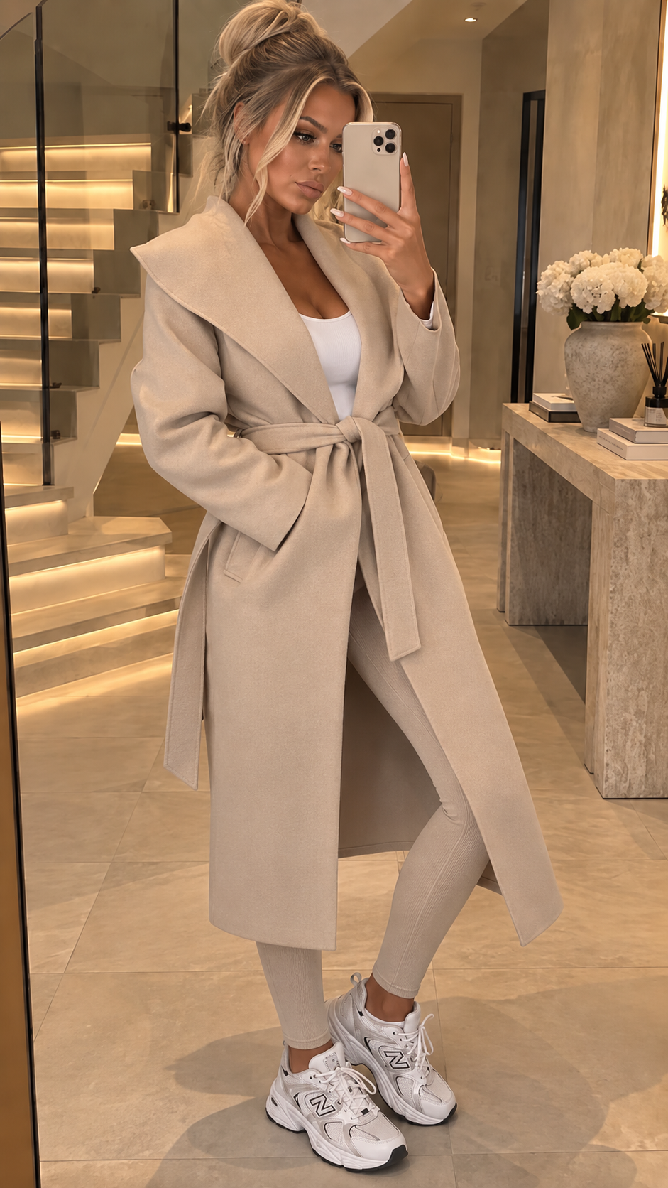 The Italian Waterfall Coat