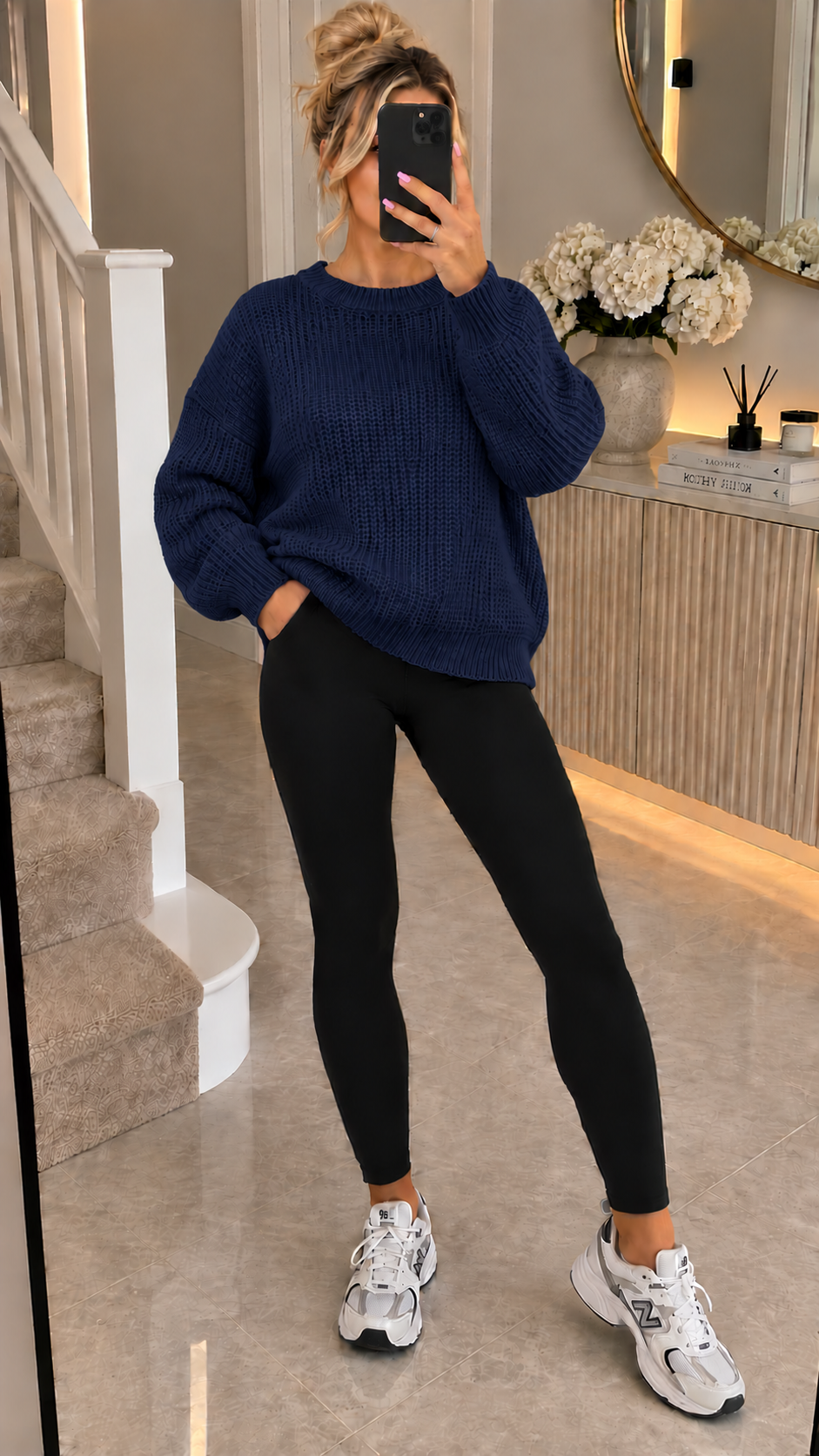 Fisherman Knitted Womens Jumper