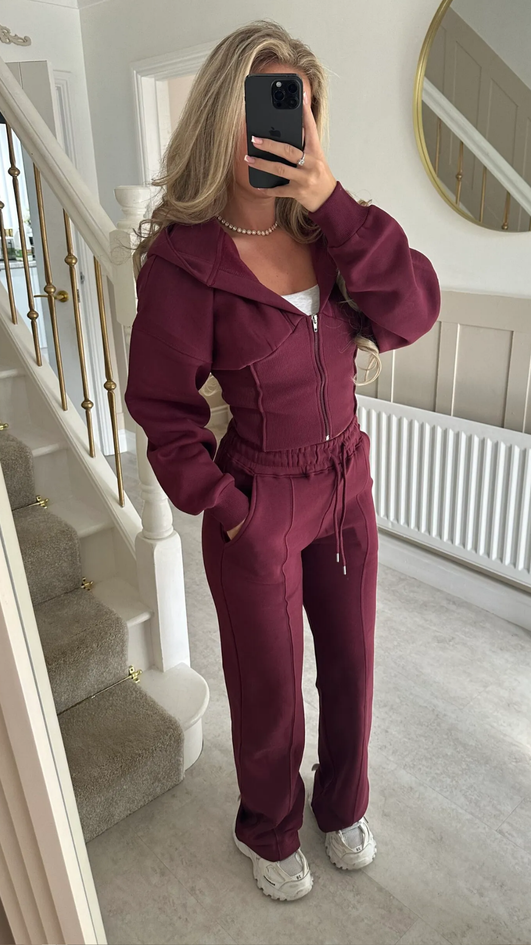 Alaia Zip Up Corset Lounge Set