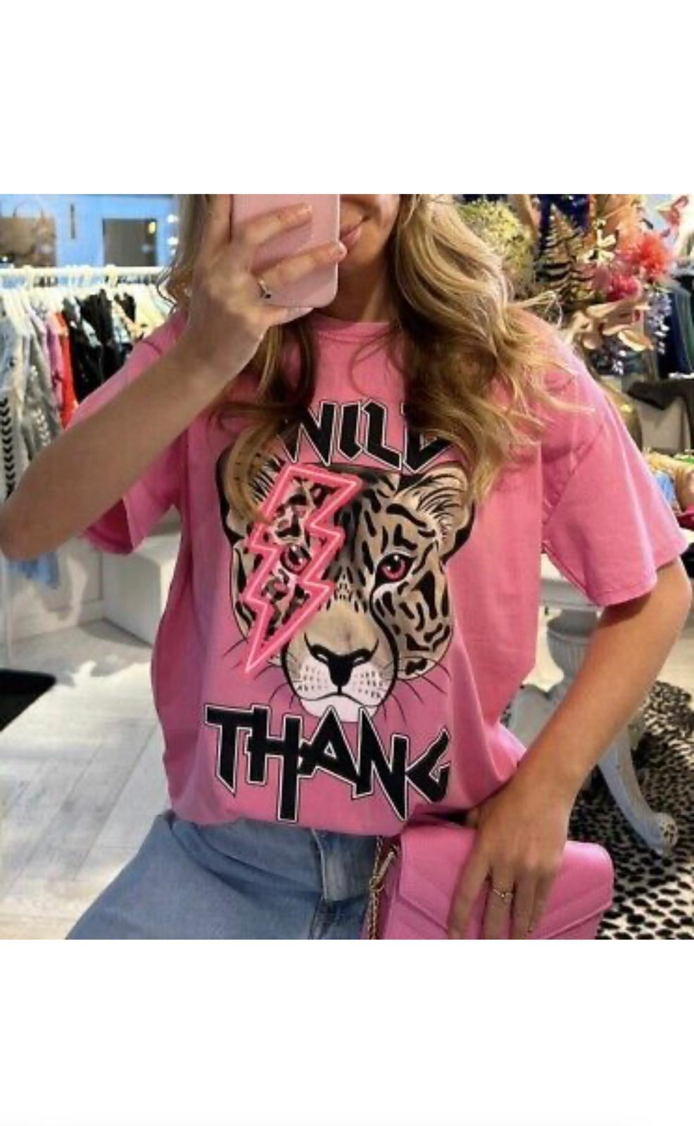 "WILD THANG" Oversized T-Shirt