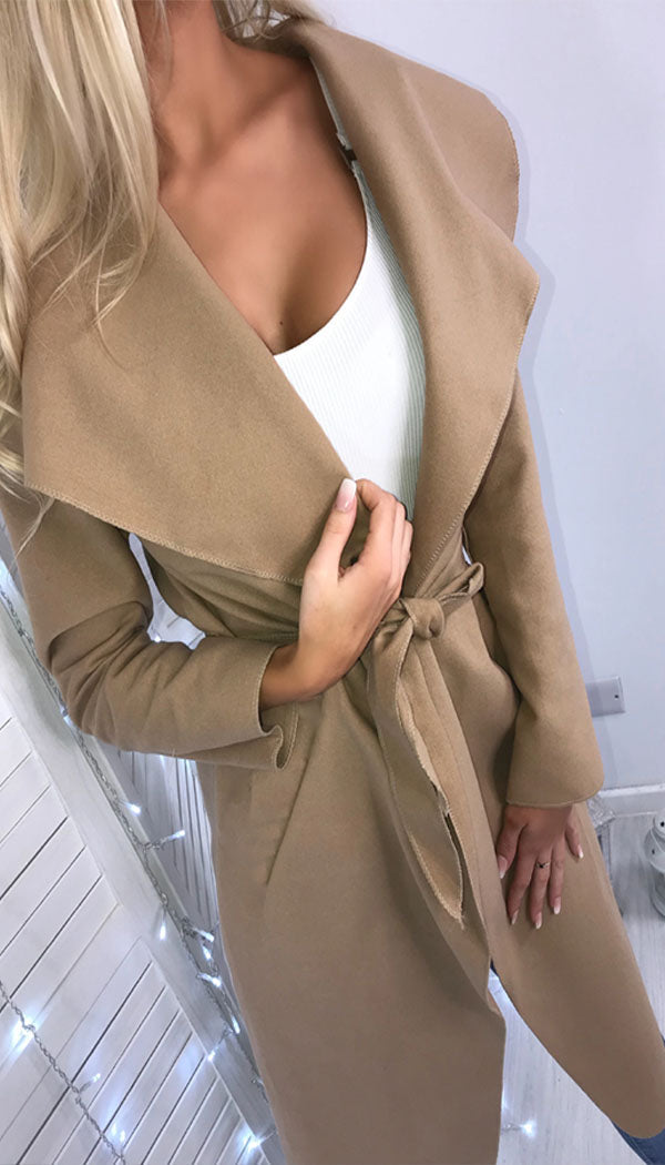 The Italian Waterfall Coat - omgfashion.com
