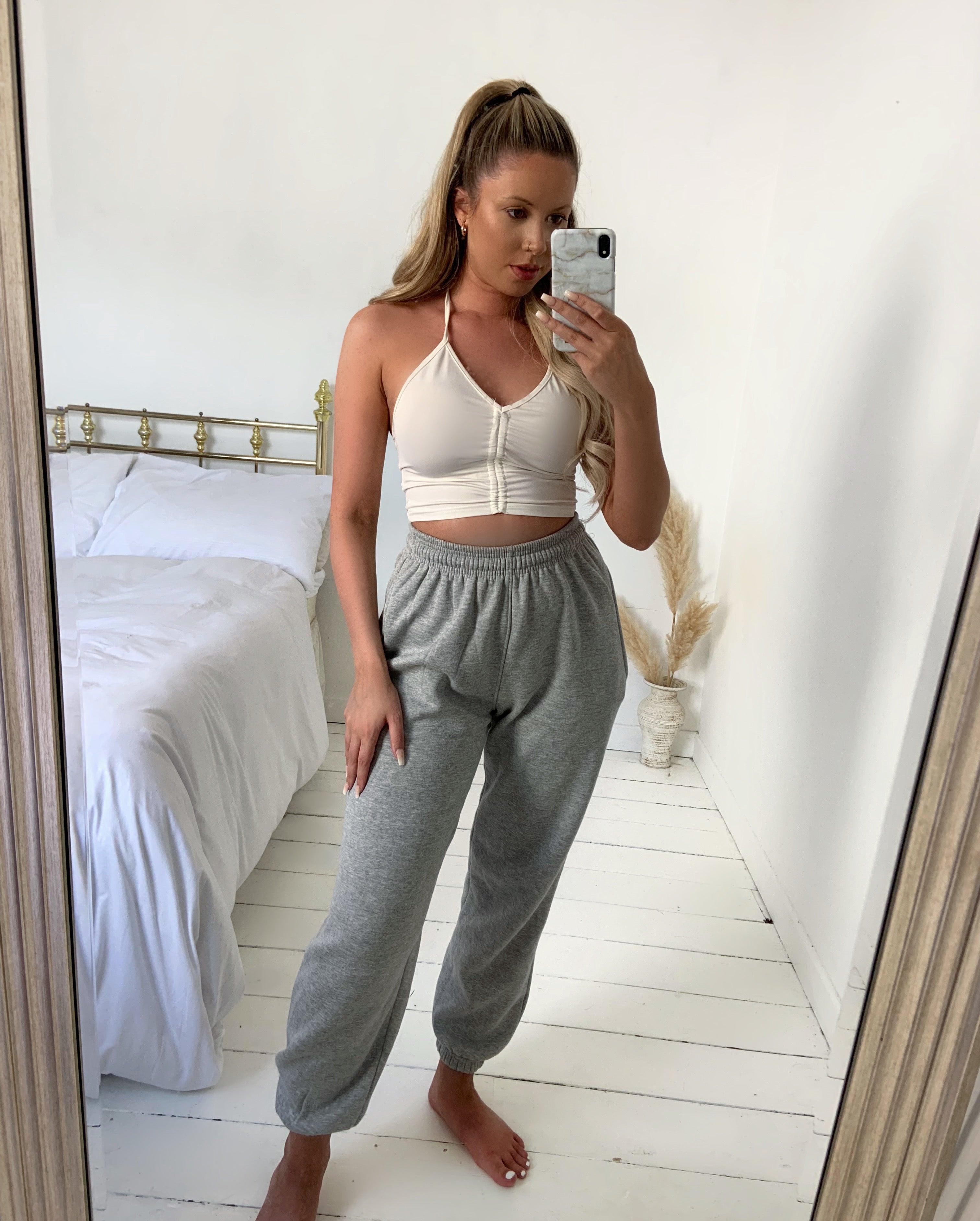 Oversized Elasticated Waist Joggers