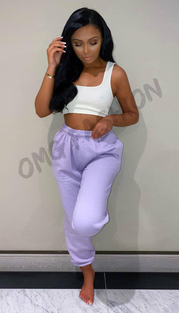 Elasticated Pocket Joggers - omgfashion.com