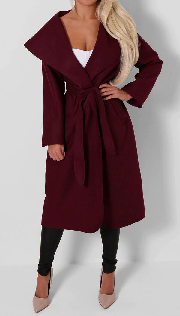 The Italian Waterfall Coat